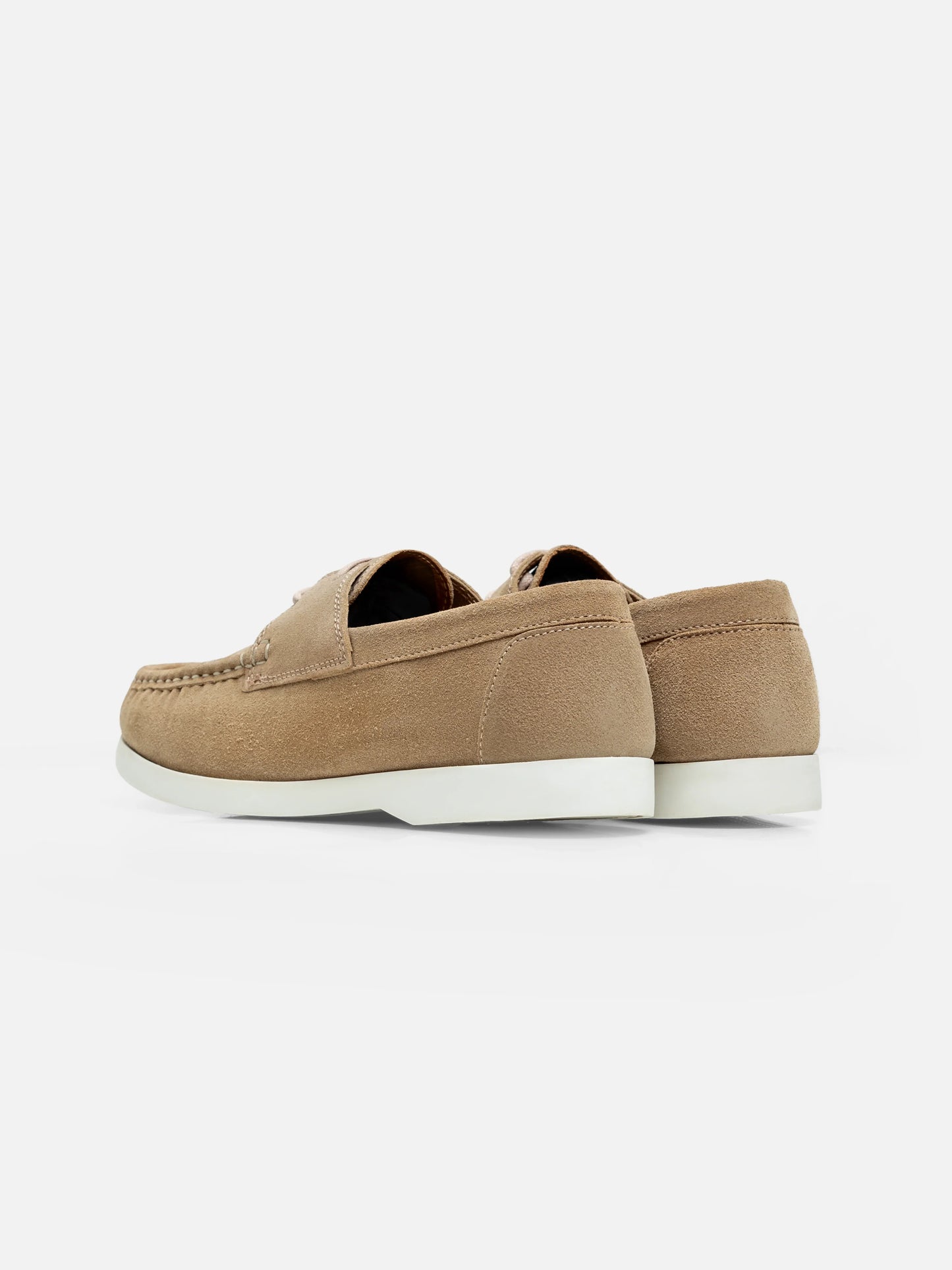 Suede Lace Up Loafers