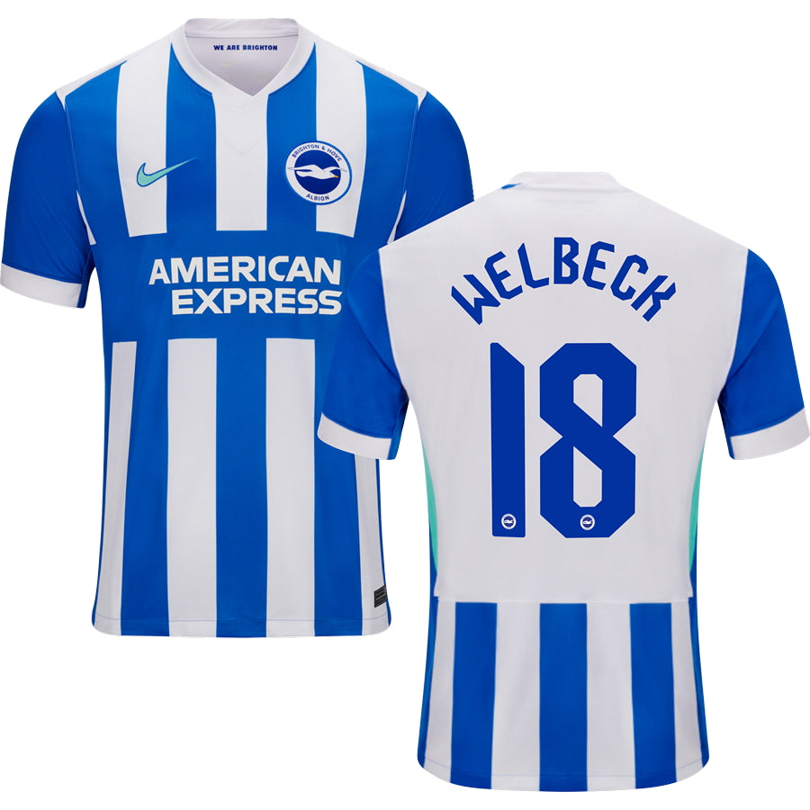 Brighton And Hove Albion Home Jersey 2025/26 Adults-Footzilla