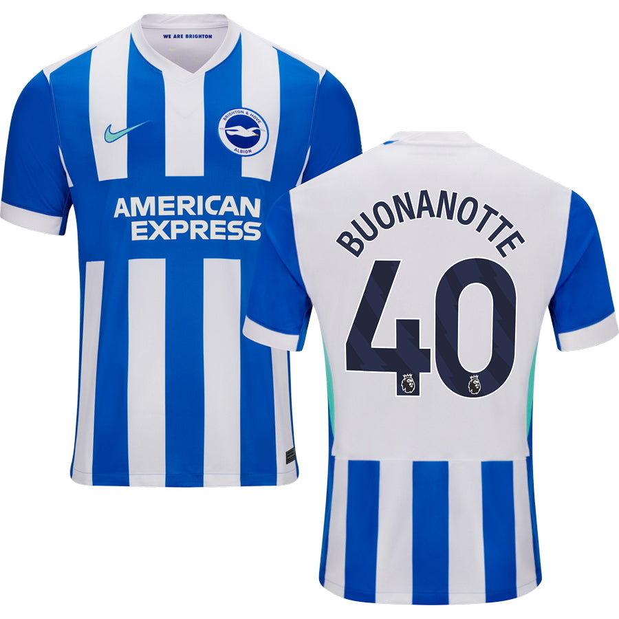 Brighton And Hove Albion Home Jersey 2025/26 Adults-Footzilla