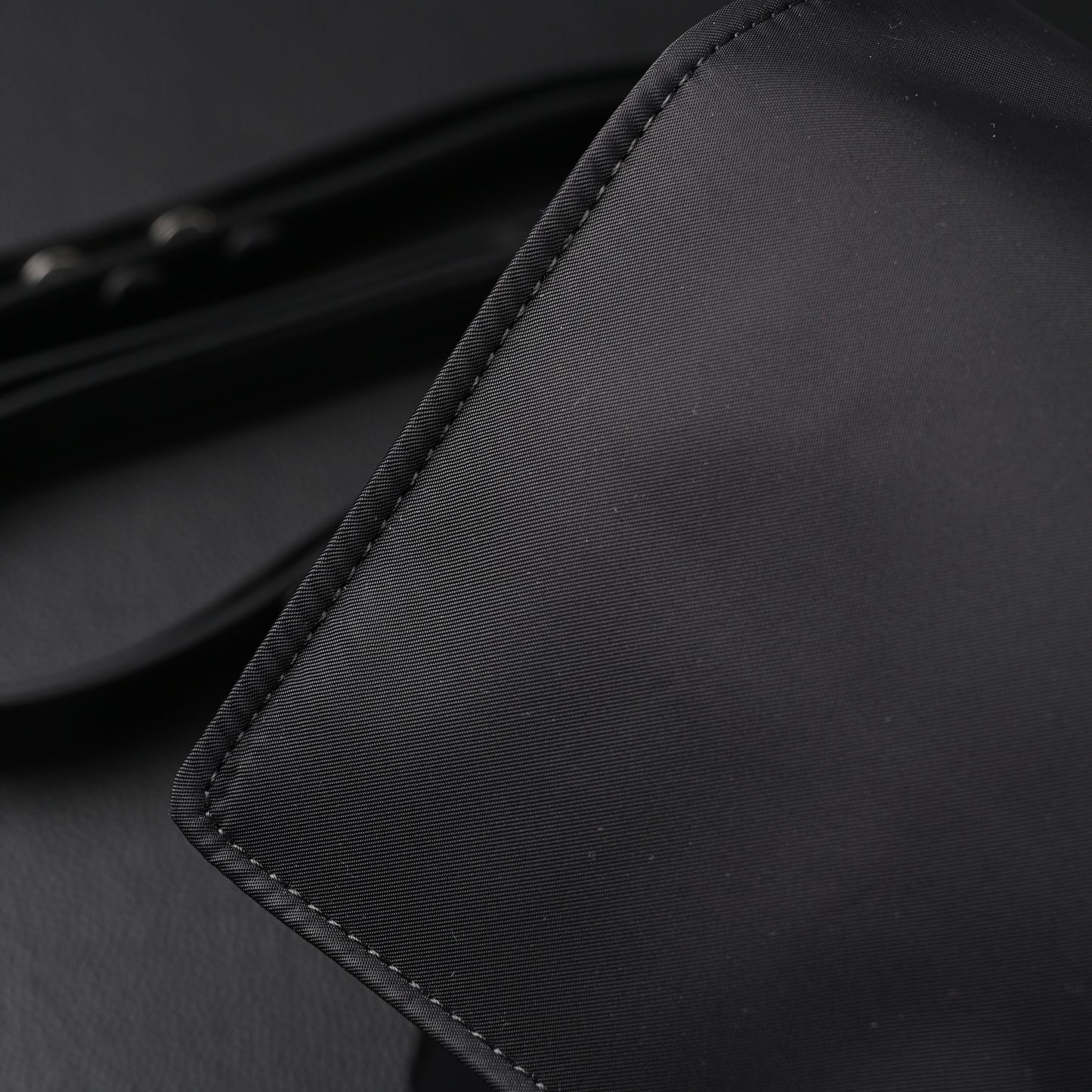 Prada Nylon Black Messenger Bag