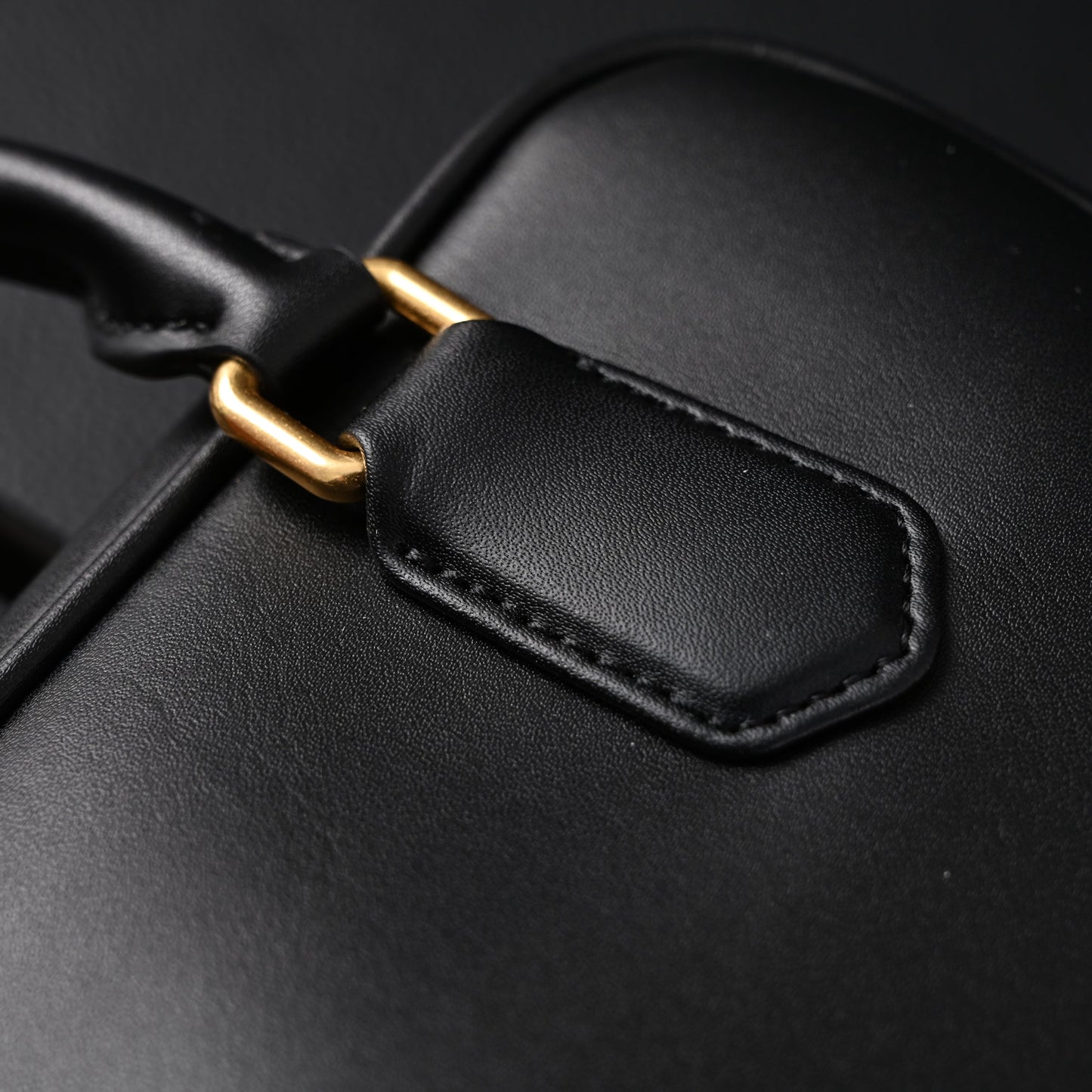 Miu Miu Black Matelassé Leather Satchel Bag – Mini Top Handle