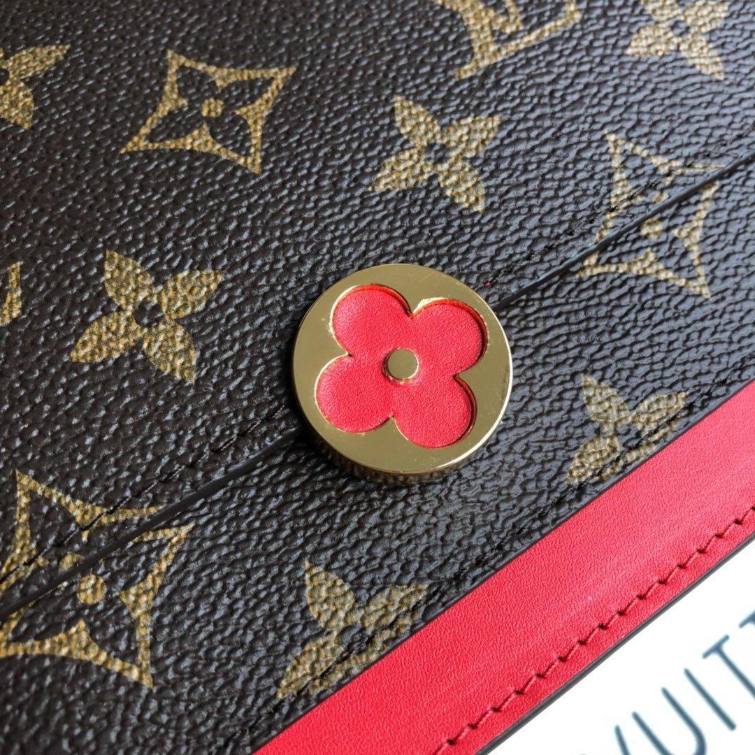 Louis Vuitton flore chain wallet