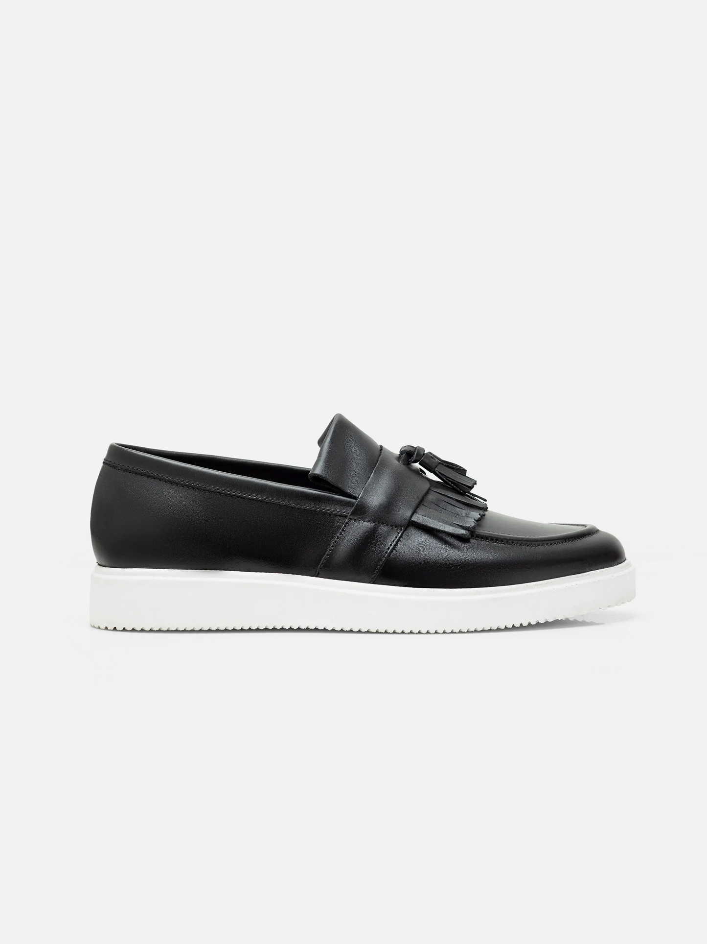 Leather Tassel Loafers