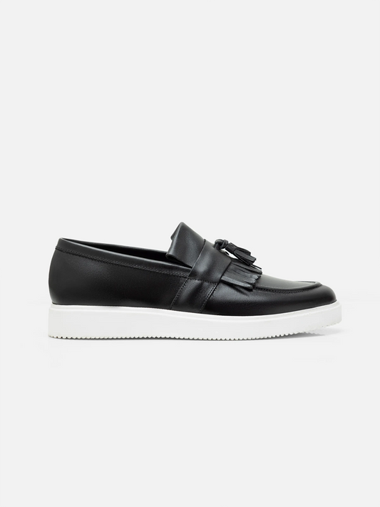 Leather Tassel Loafers