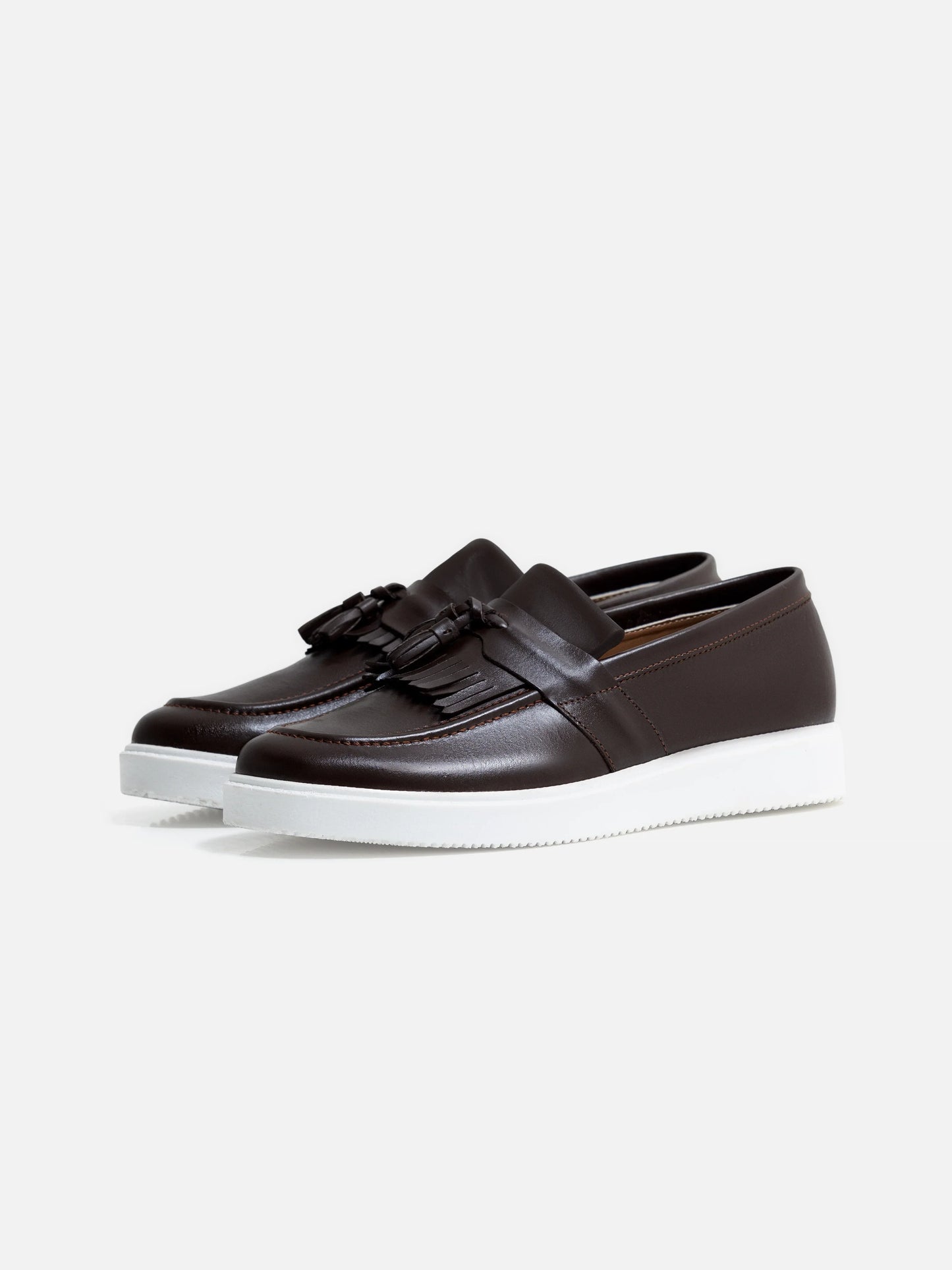 Leather Tassel Loafers