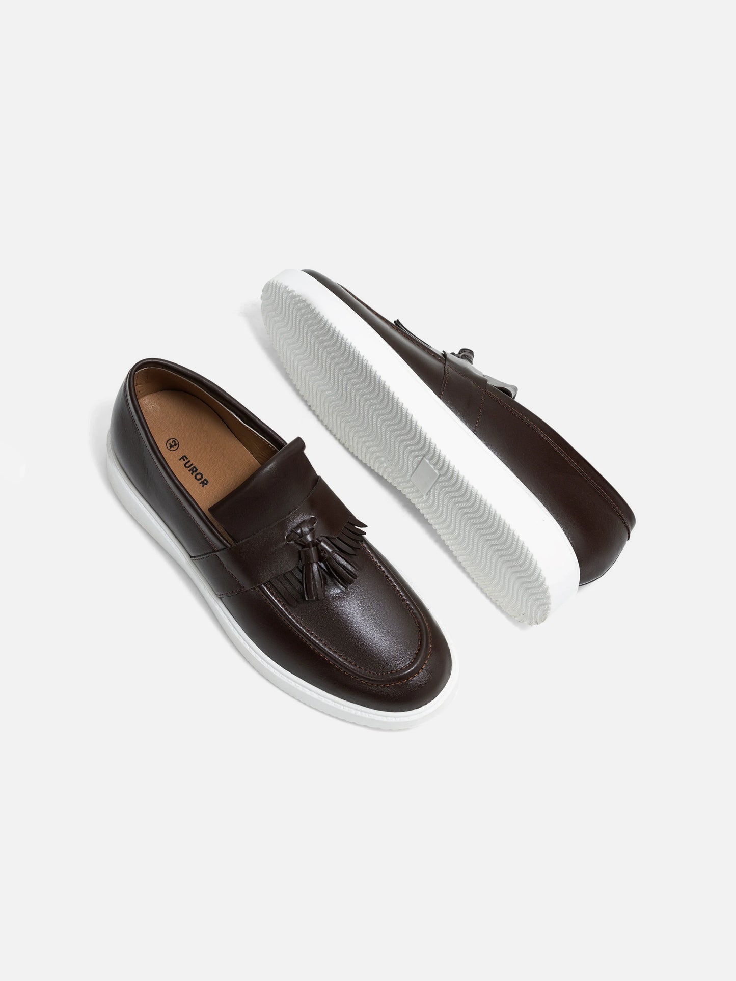 Leather Tassel Loafers