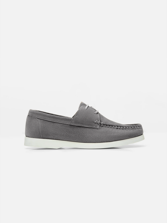 Suede Lace Up Loafers