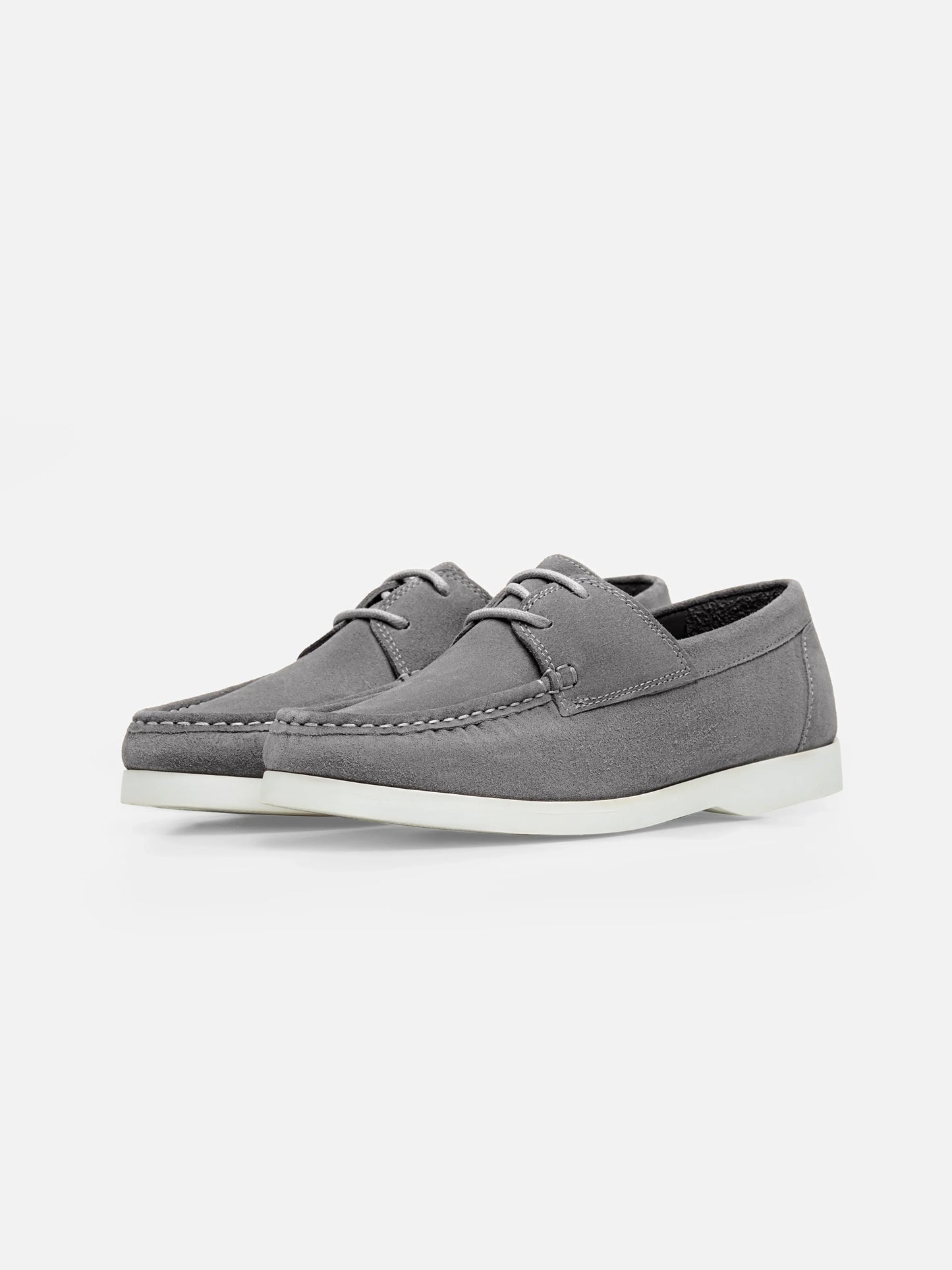Suede Lace Up Loafers