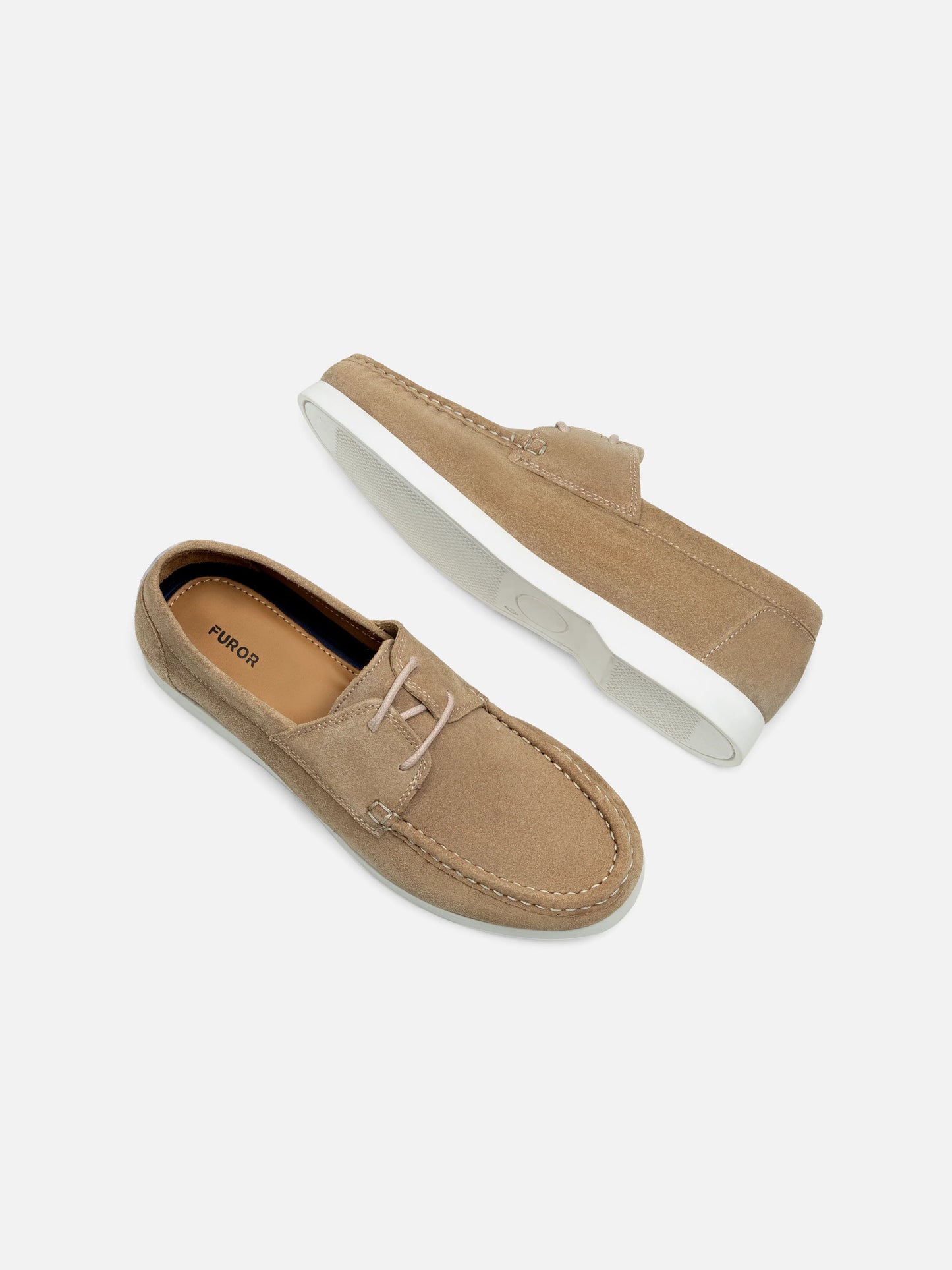 Suede Lace Up Loafers