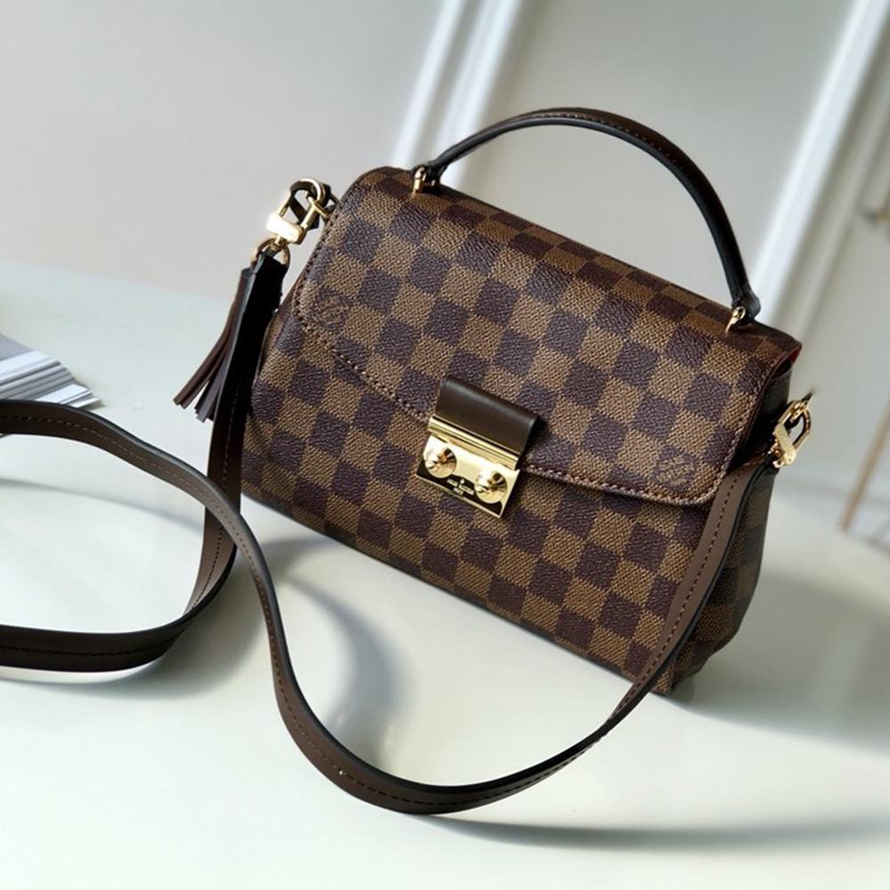 Louis Vuitton CROISETTE Damier Ebene