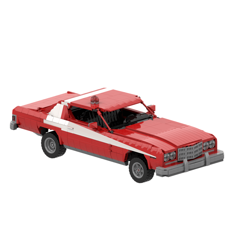 Classic American Police Car 2030pcs