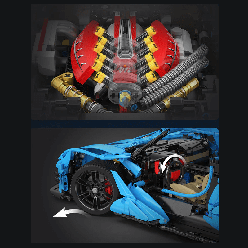 The V12 Hypercar 3864pcs