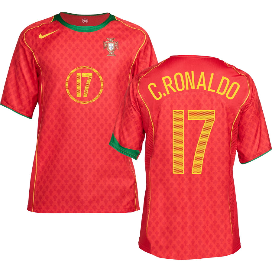 Portugal 2004 Home Jersey Reissue