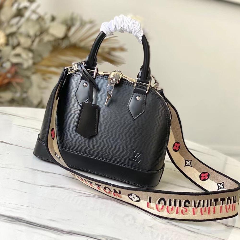 Louis Vuitton Alma BB Epi Black