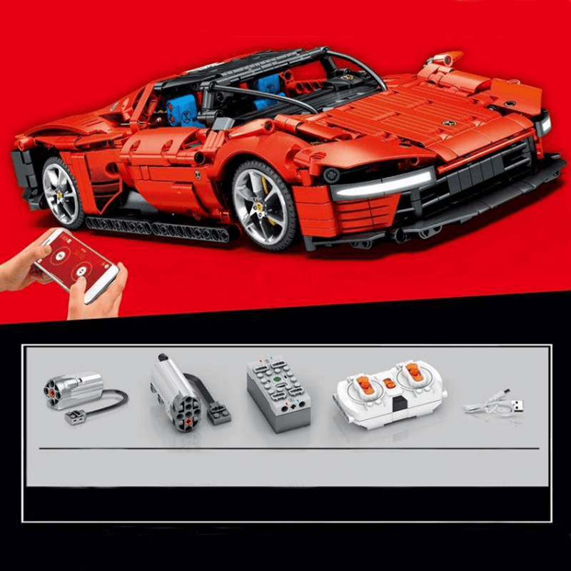 Remote Controlled Italian Hypercar 1482pcs