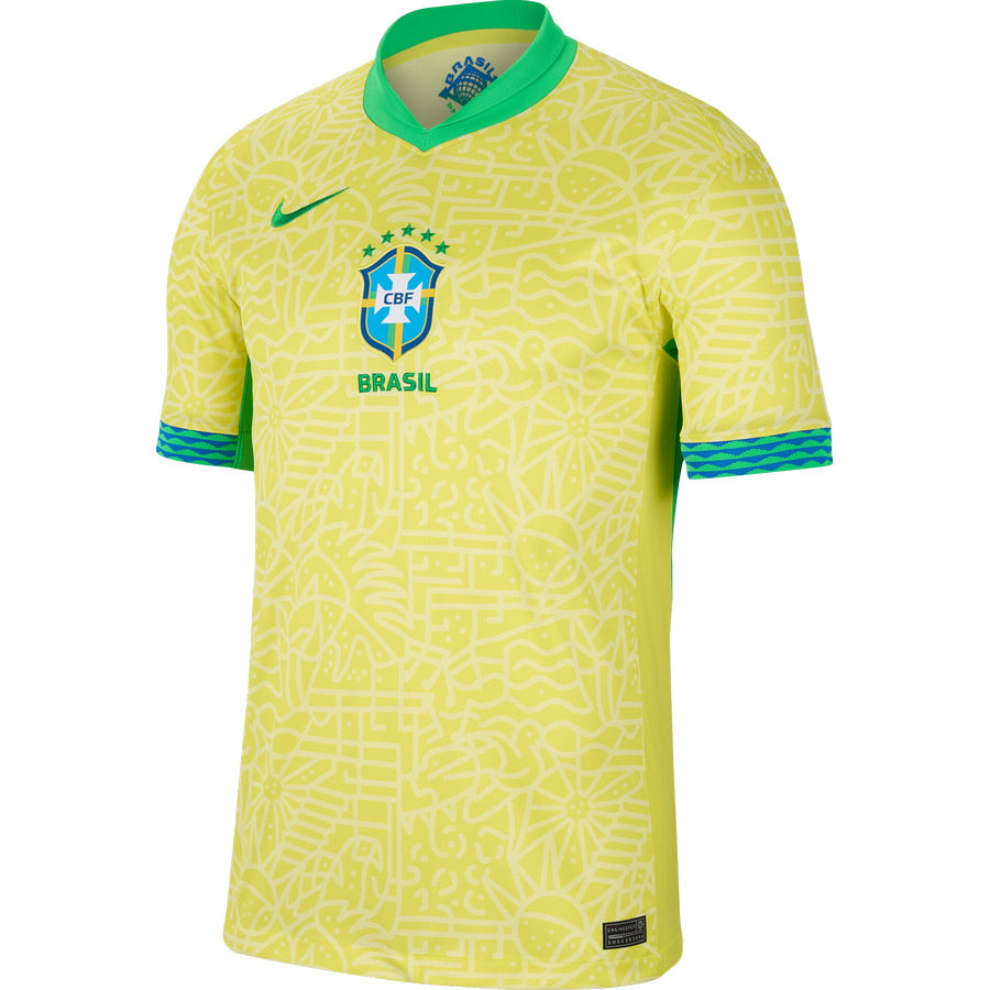 Brazil Home Stadium Jersey 2024 Adults COPA AMERICA