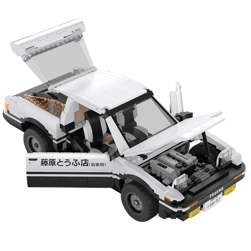 Remote Controlled Initial D AE86 1233pcs