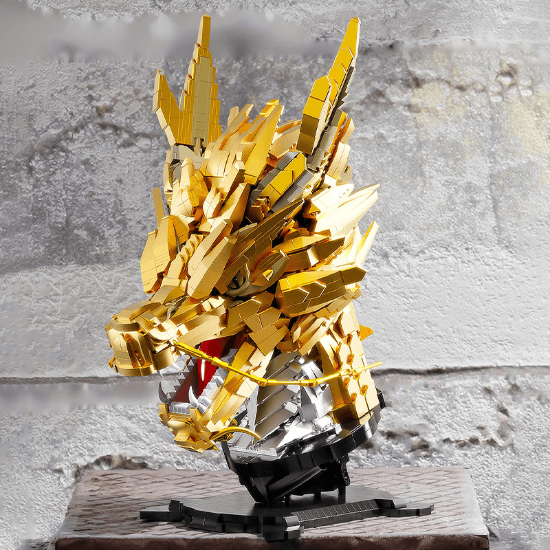 Gold Edition Dragon Head 2571pcs