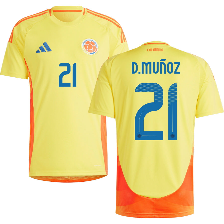 Colombia Home Stadium Jersey 2024 Adults COPA AMERICA