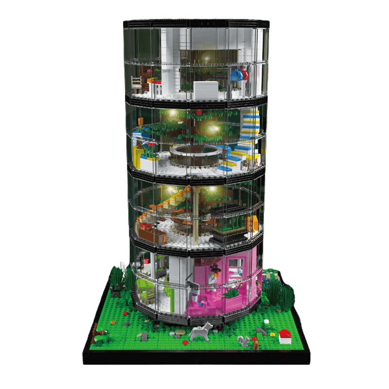 Glass Dome Tree House 3465pcs