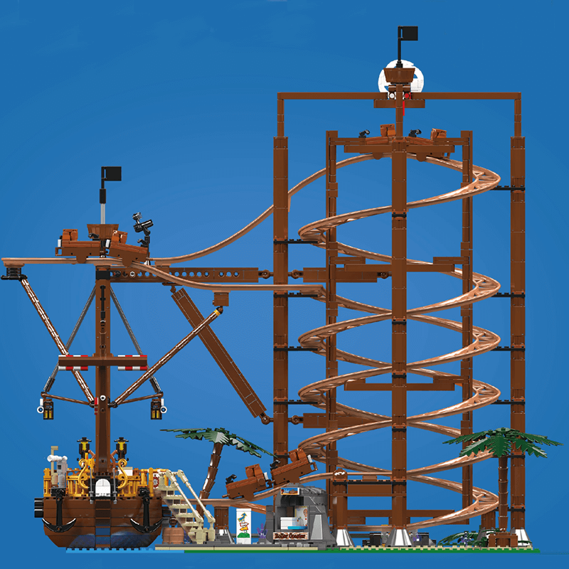 The Pirate Roller Coaster 2173pcs