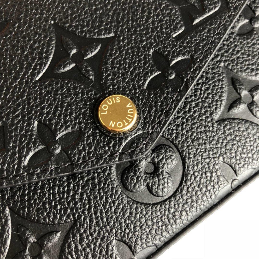 Louis Vuitton félicie pochette Black