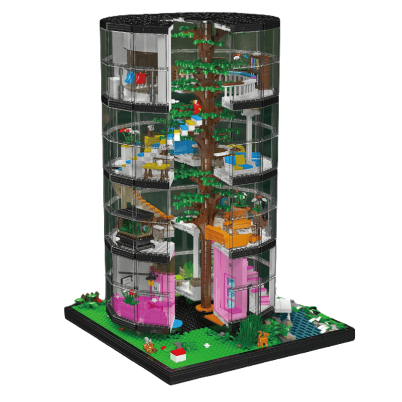 Glass Dome Tree House 3465pcs