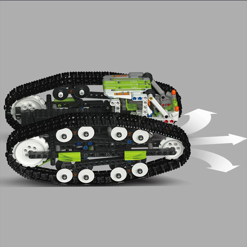 High Speed Stunt Crawler 835pcs