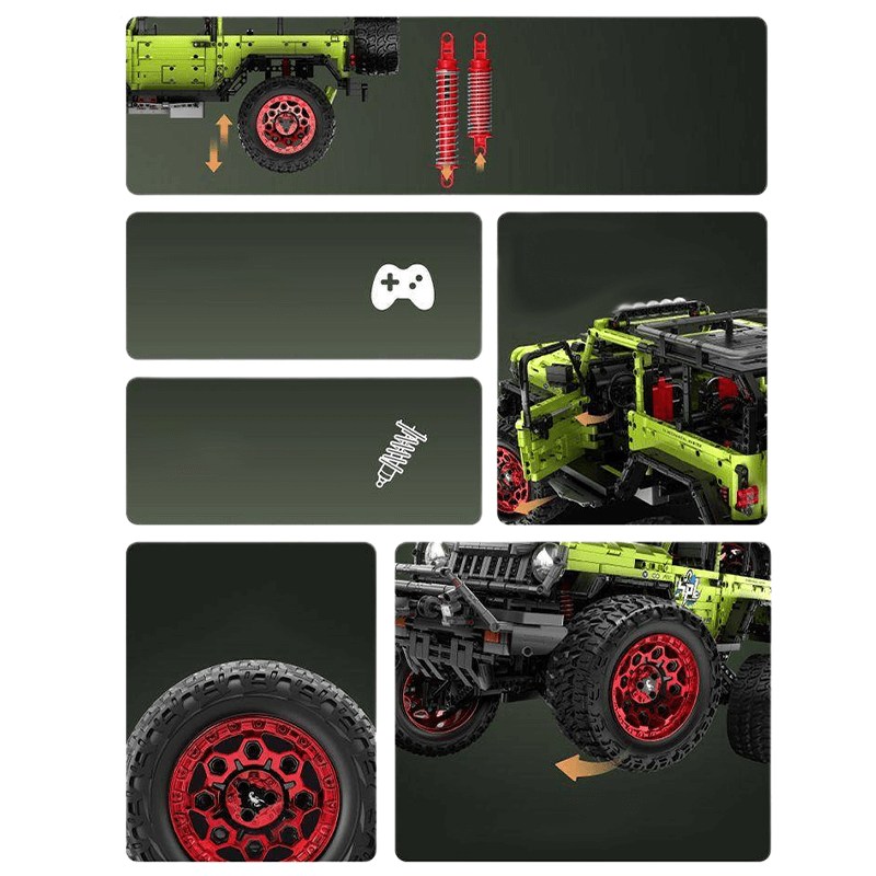 The Ultimate 1:6 scale Off-Roader 2544pcs