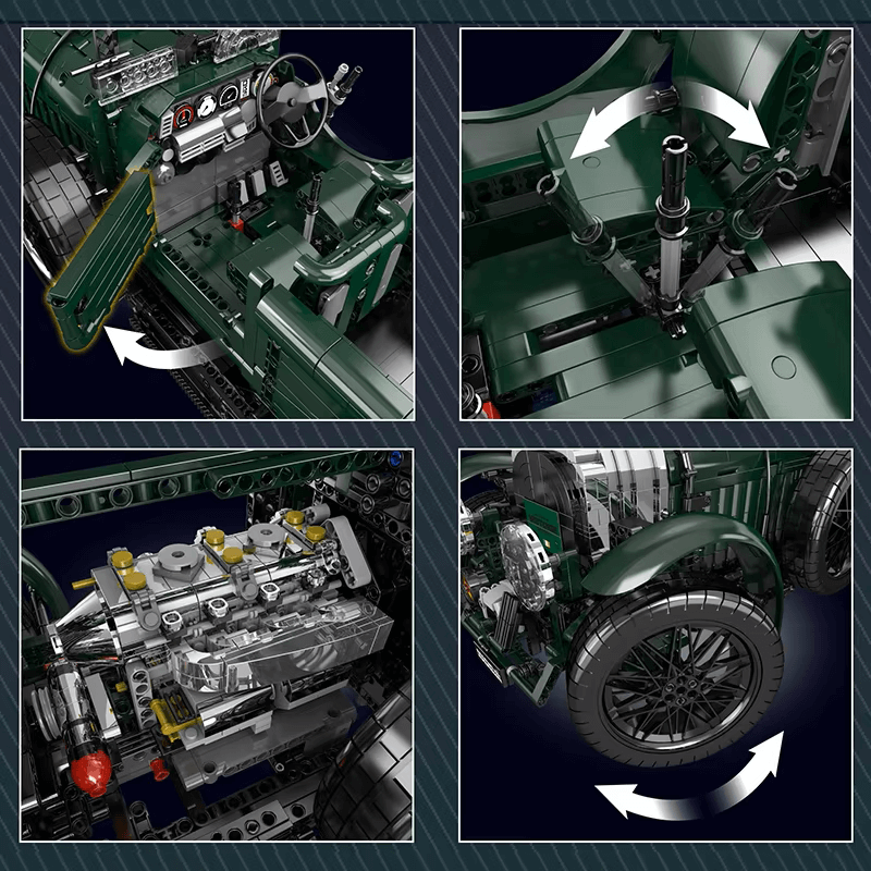 Classic British Blower 3917pcs