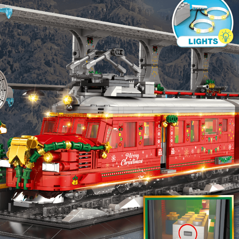 Christmas Train Set 2821pcs