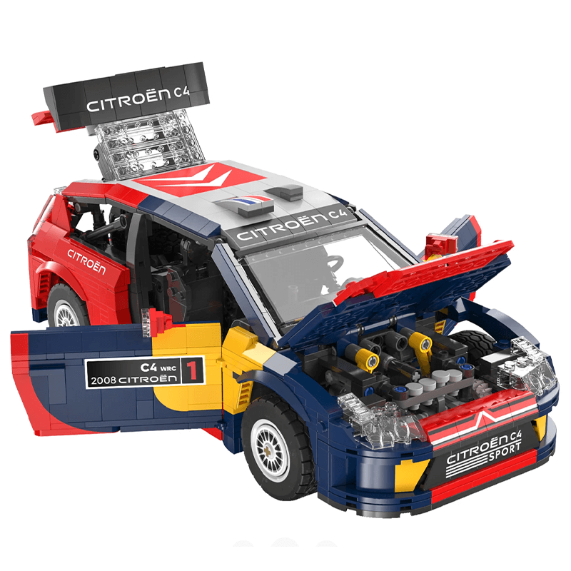 Remote Controlled 2008 Citroen C4 WRC 1568pcs