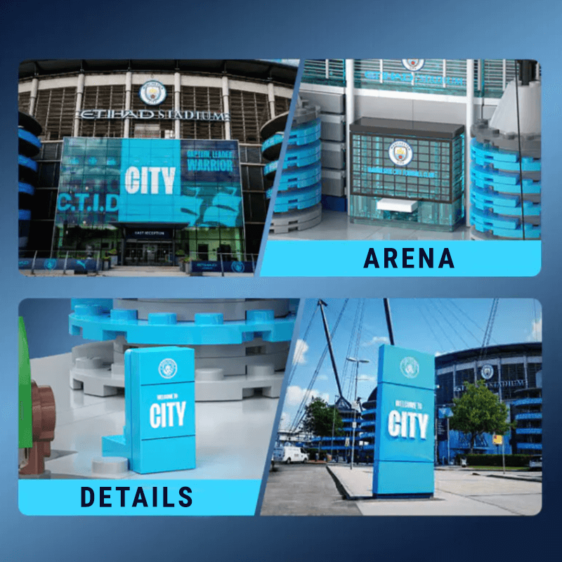 Manchester City Football Club Etihad Stadium 4472pcs