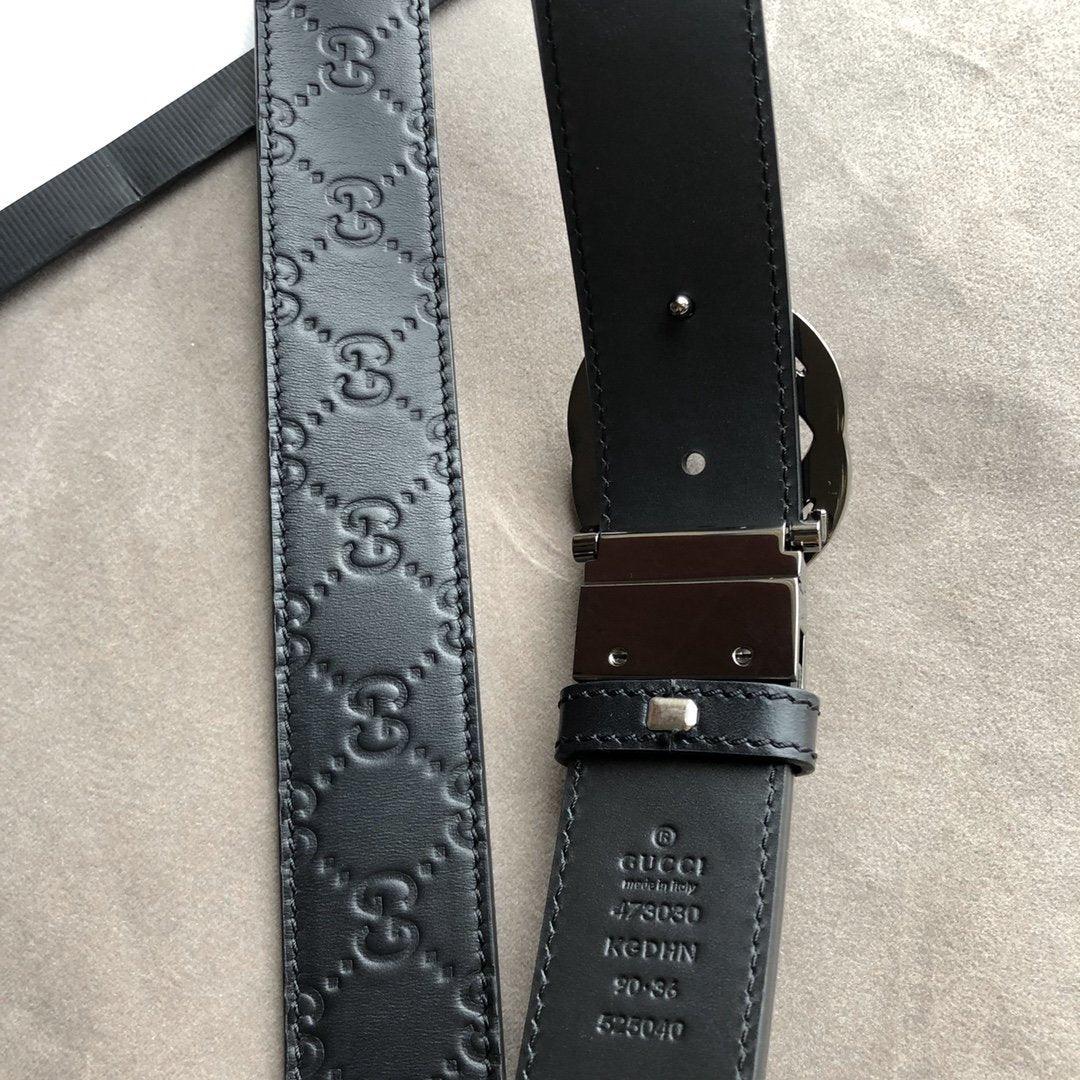 Gucci Black Belt