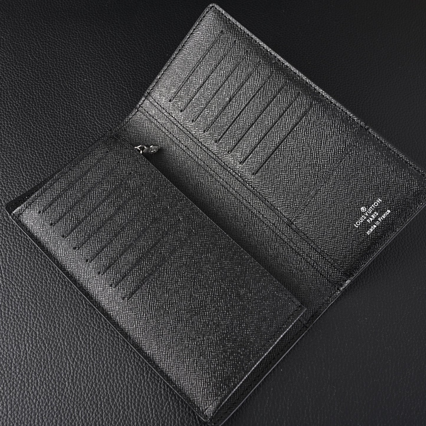 Louis Vuitton Brazza Wallet – Monogram Eclipse Canvas Long Bifold (M61697)