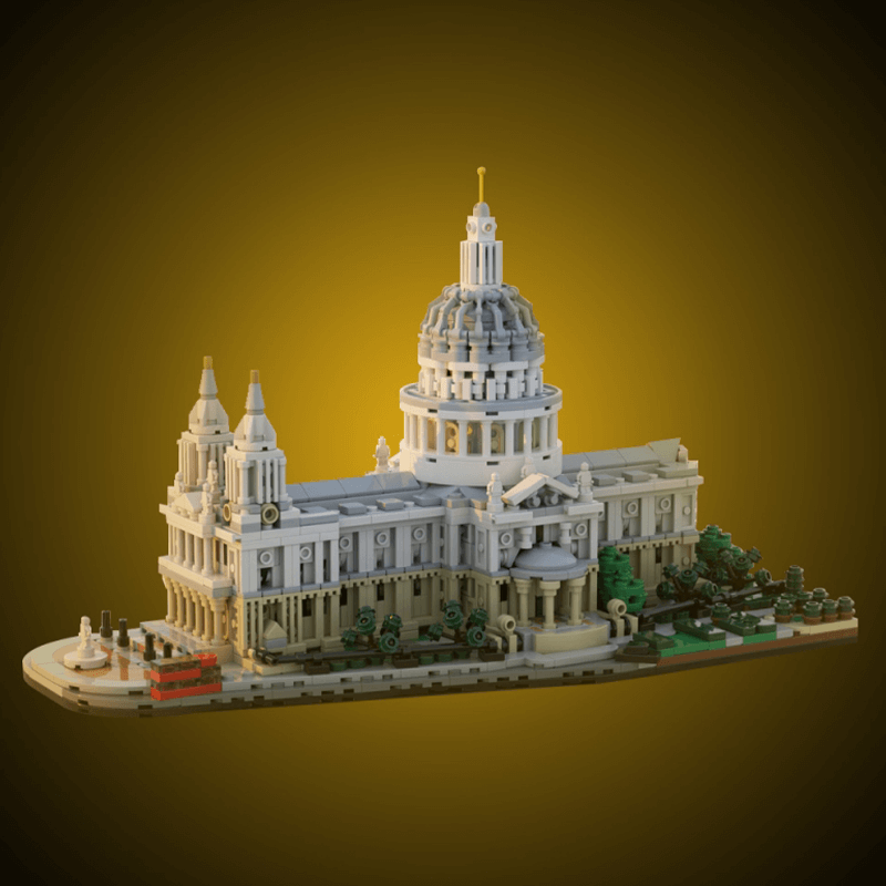 Saint Paul's Cathedral 1:800 2148pcs