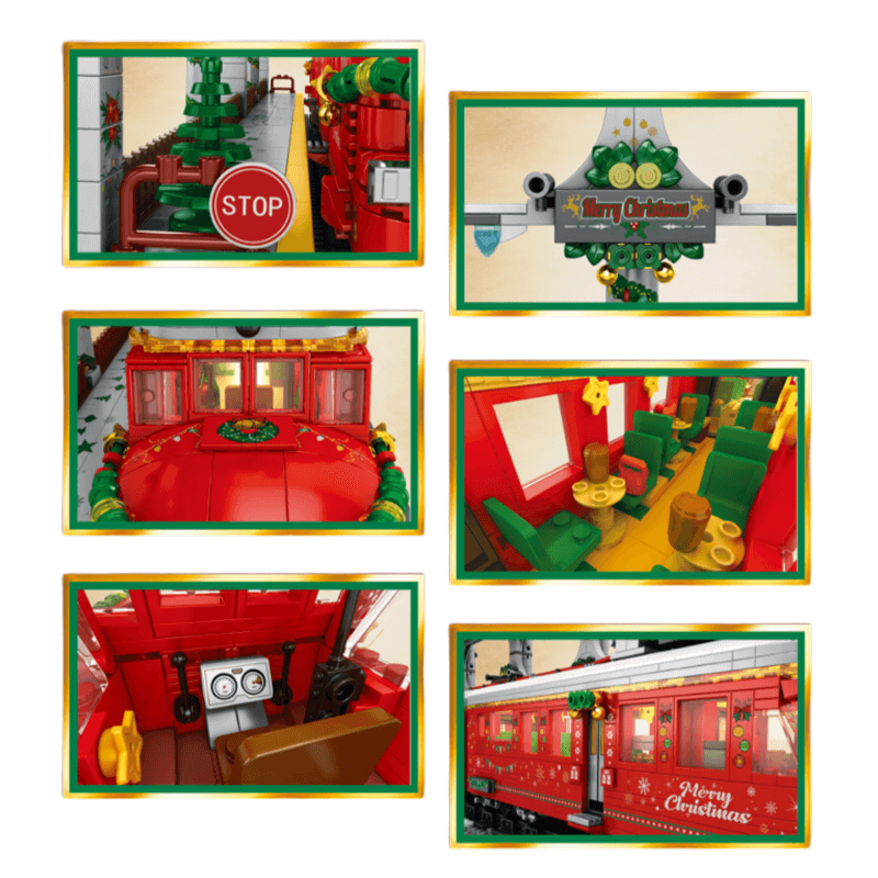 Christmas Train Set 2821pcs