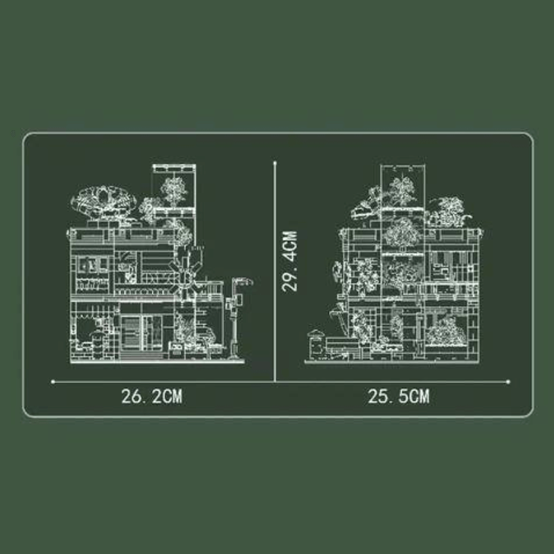 Flower Shop 2290pcs