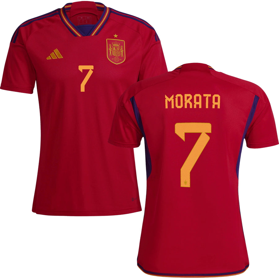 Spain Home Stadium Jersey 2022/23 Men`s