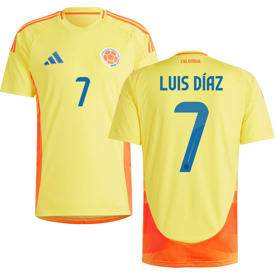 Colombia Home Stadium Jersey 2024 Adults COPA AMERICA