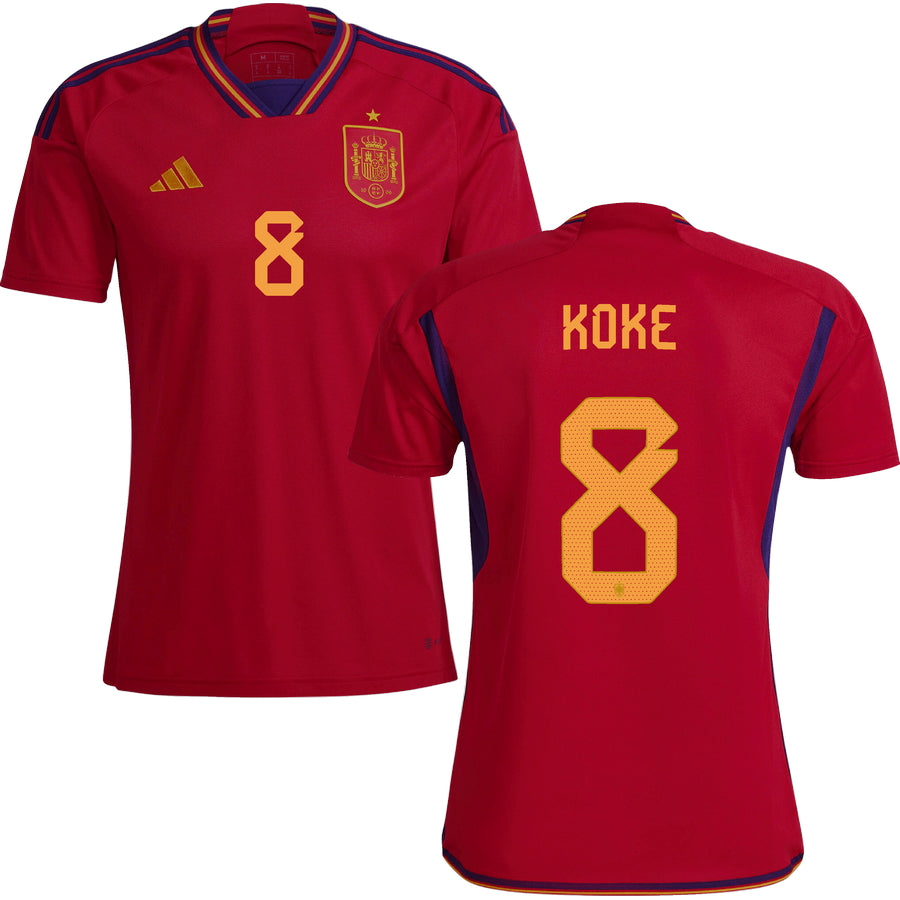 Spain Home Stadium Jersey 2022/23 Men`s