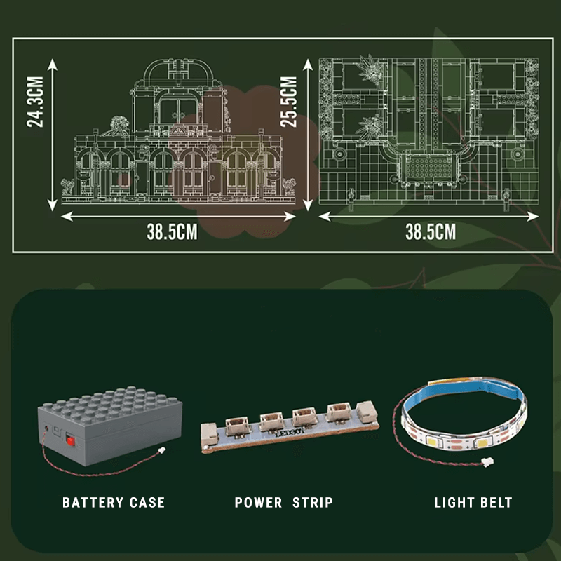 Dome Botanical Gardens 3382pcs