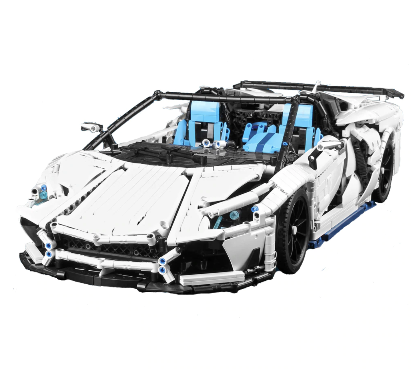 Remote Controlled Convertible White Bull 4037pcs