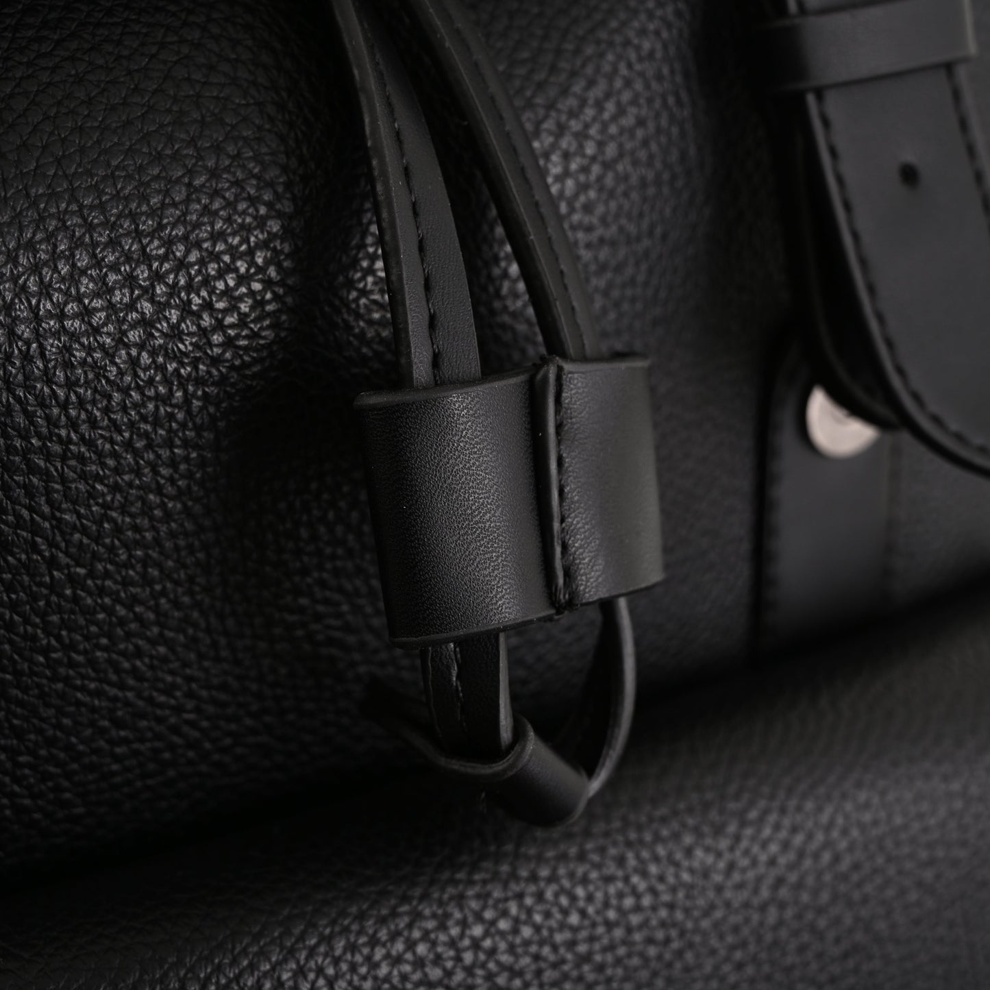 Prada Nylon & Leather Multi-Pocket Backpack – Black