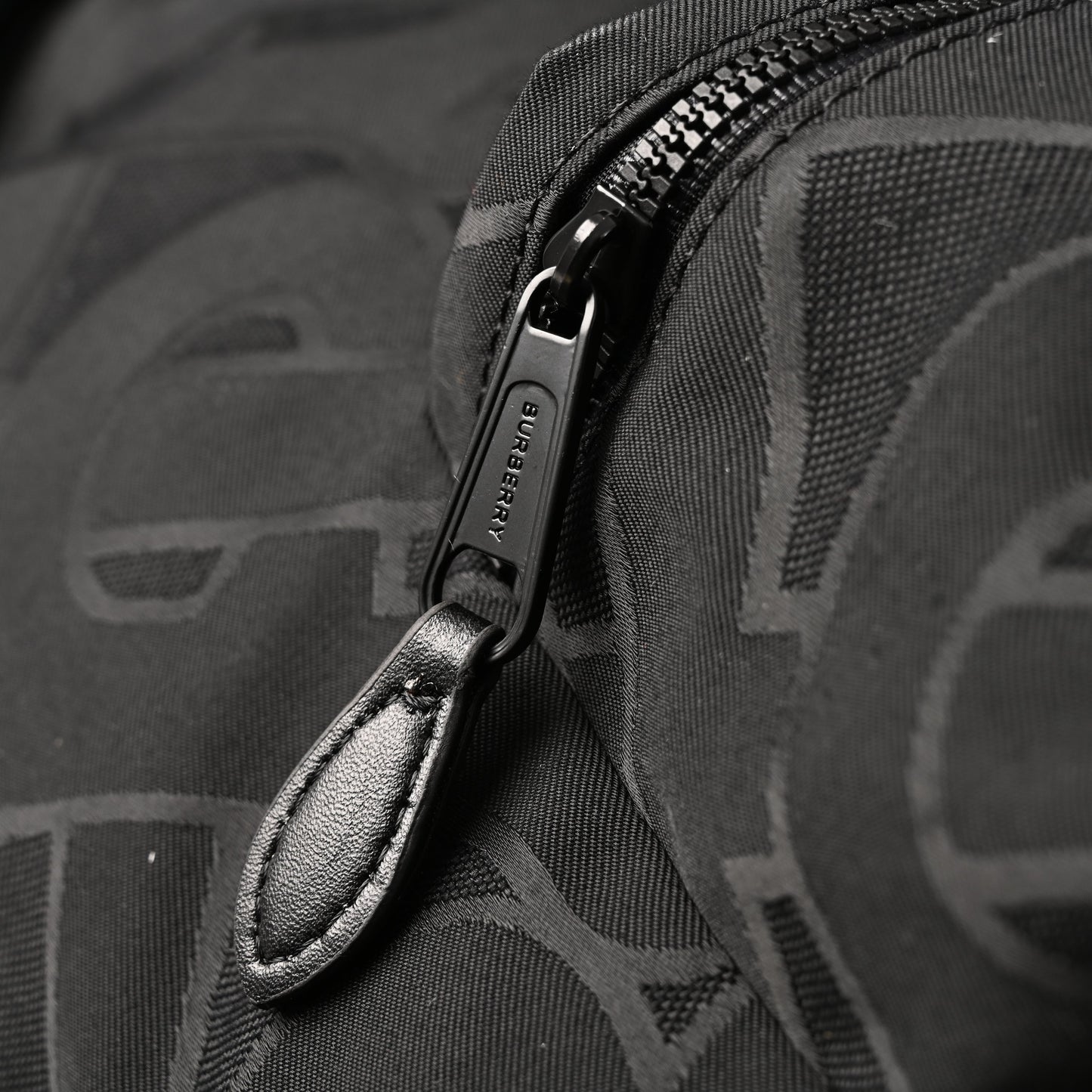 Burberry Monogram Black Nylon Backpack