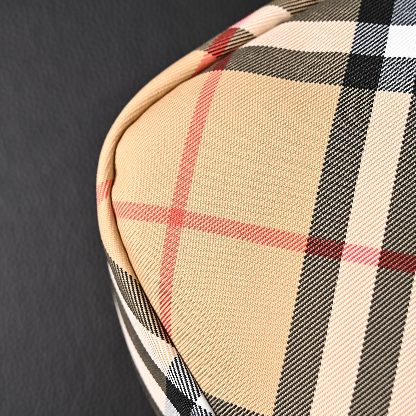 Burberry Vintage Check Canvas Crossbody Messenger Bag