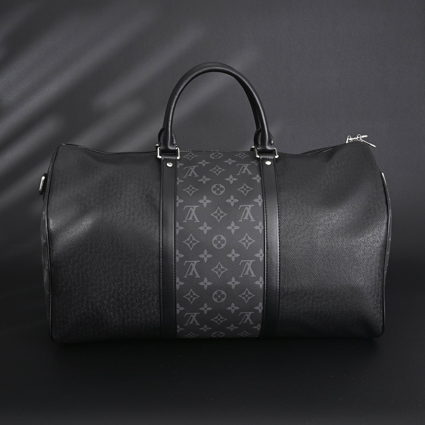 Louis Vuitton Keepall Bandoulière 50 – Monogram Eclipse Canvas Travel Bag