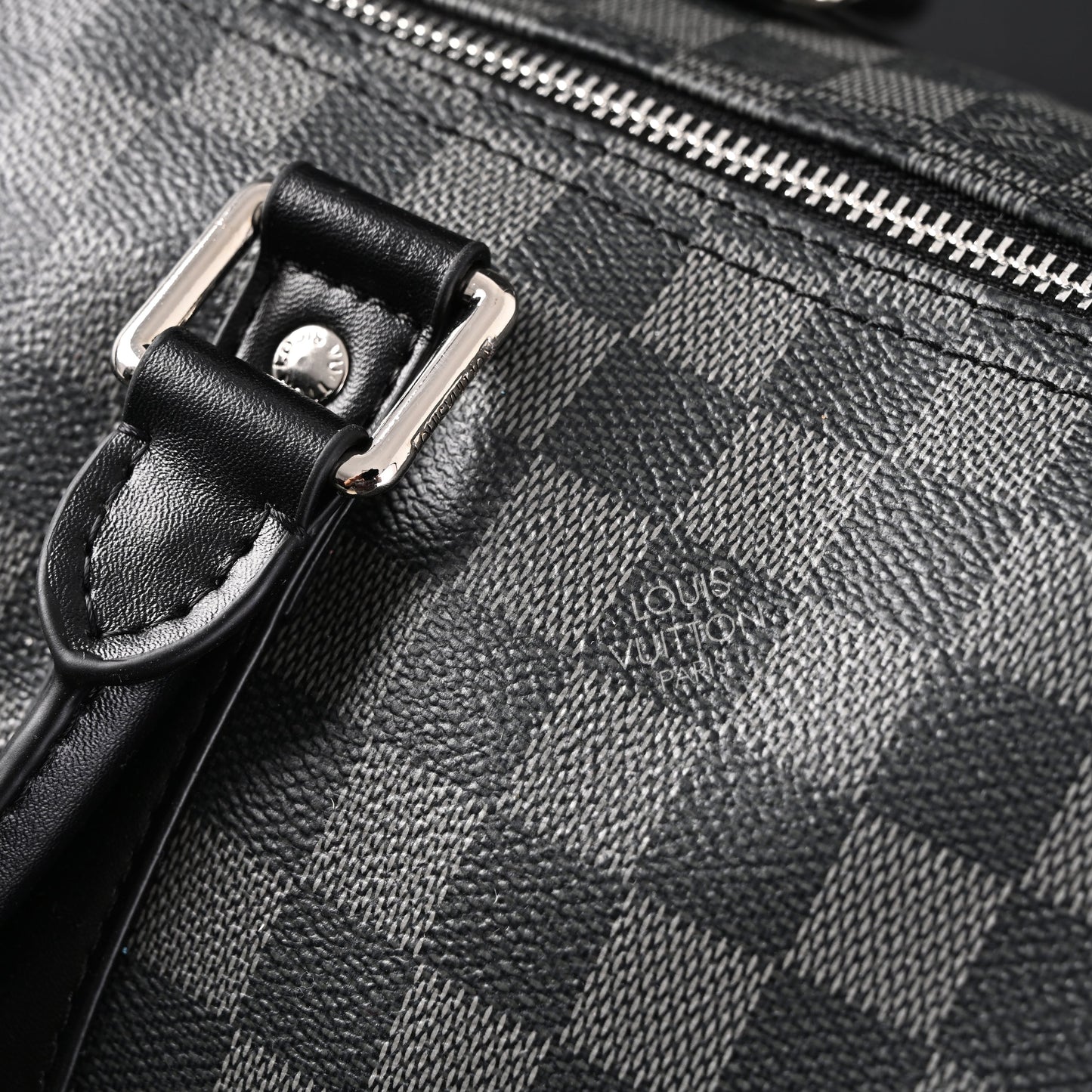 Louis Vuitton Keepall Bandoulière 45 Damier Graphite Canvas