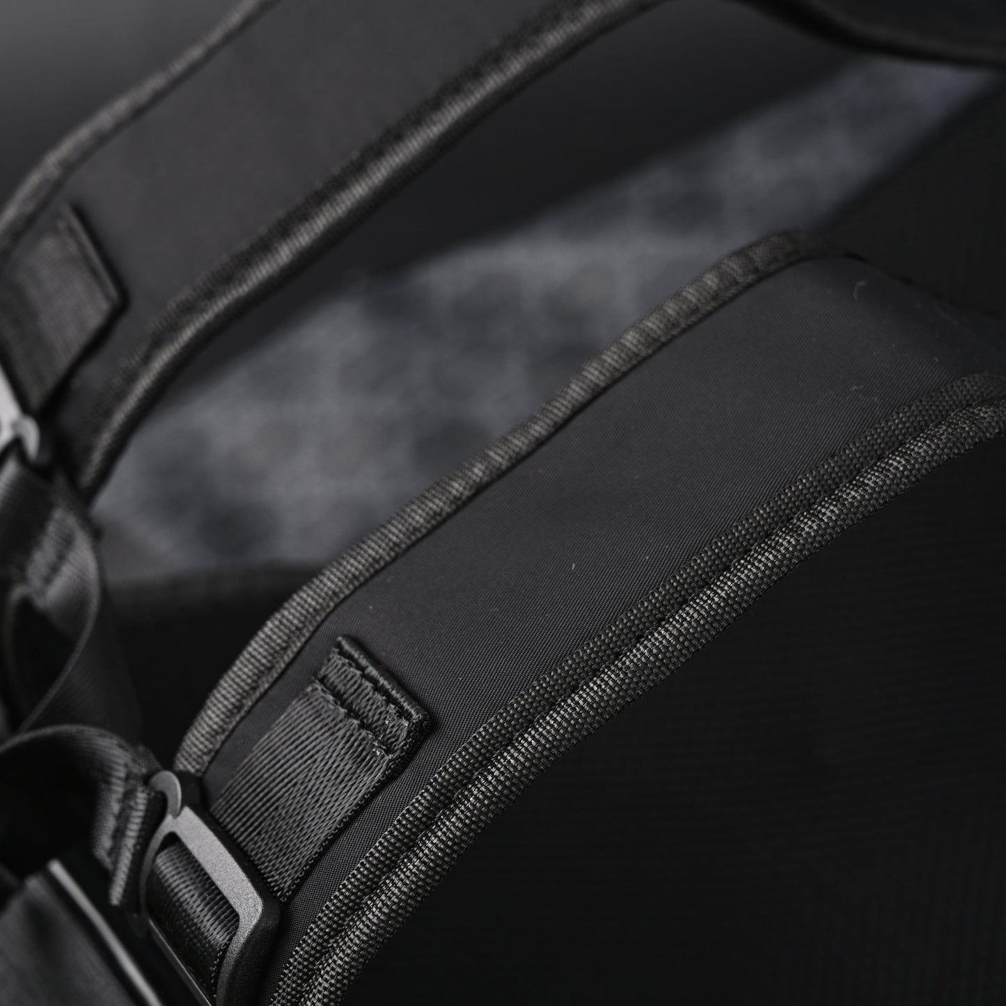 Gucci GG Supreme Monogram Backpack with Web Stripe