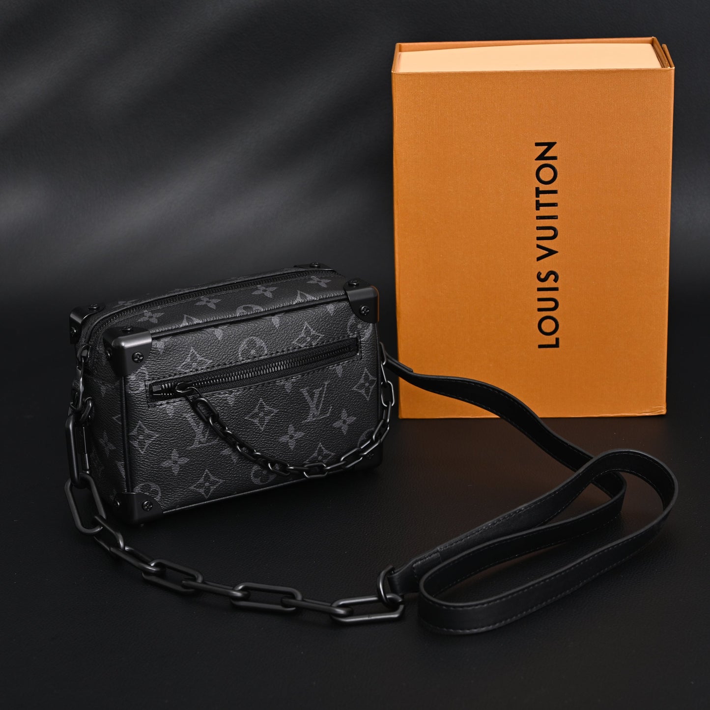 Louis Vuitton Utility Crossbody Bag Monogram Eclipse